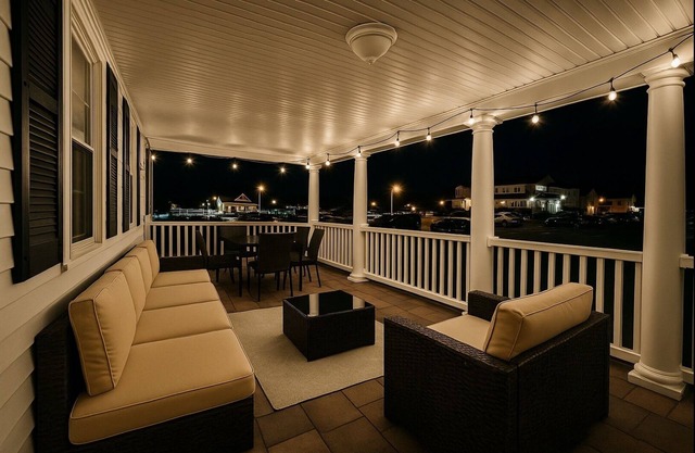 Incredible beach views, dream porch, grill, 4 badges, parking, fast wifi