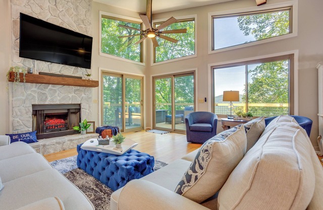 Jasper Vacation Rental w/ Decks, Fire Pit & Views!