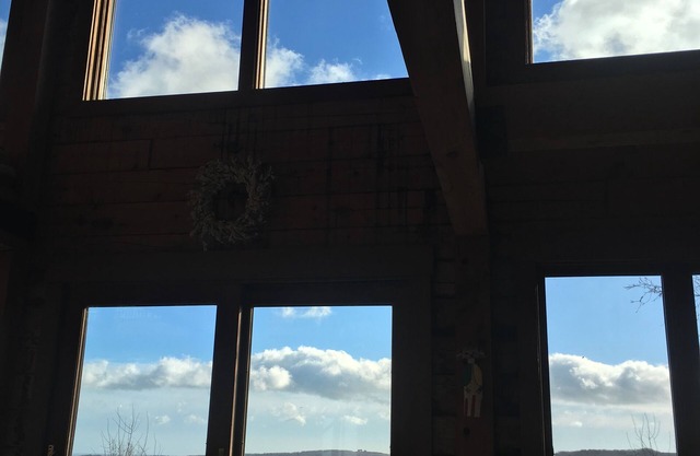 Impresionante montaña y vista al mar Post & Beam Log Getaway Camden Hills & Bay