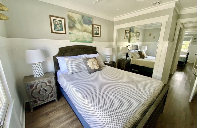 Beach Chic con vista al parque frente al mar