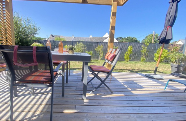 La petite cabonnaise 3 bedroom house 150 m from the sea