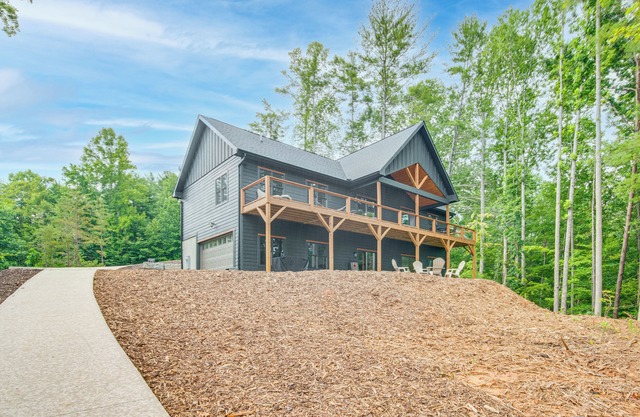 Lake James Retreat w/ Private Multi-Level Dock