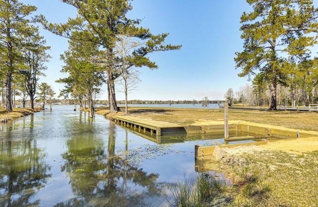 Lake Moultrie Access: Moncks Corner Home w/ Dock