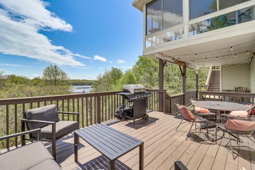 Lake-View Gem with Game Room in Long Pond!