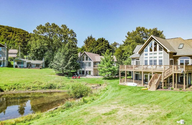 Lakefront Home Near Wisp with Great Location Dock Slip Hot Tub
