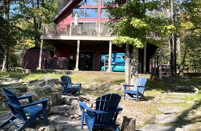 Lake Wallenpaupack Lakefront w / Dock - capacidad para 14