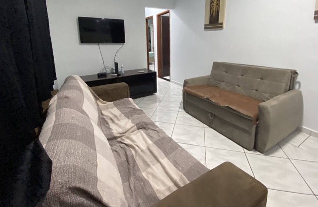 Amplio y maravilloso apartamento en Ponta da Praia en Santos, 3 dormitorios, 2 baños.