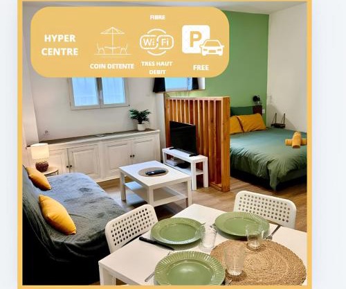 Le Petit Rochalais Studio 3 pers Pro & Loisirs