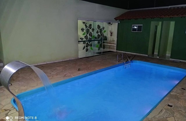 Espacio de ocio con piscina climatizada