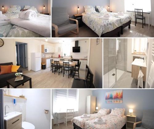 Les loges de Véro - Rez-de-chaussée - Parking privé - Garage vélo et moto - LOGEMENT NEUF - 5 couchages - 2 chambres - 1 canapé convertible - WIFI - Climatisation - Géré par Presta-Zen'Services