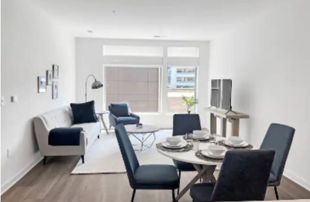 Light & Blue Elegance Cozy 2BR w Amenities, Tysons + Gym / Mall / Pool