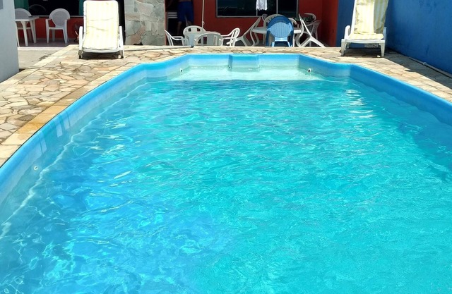 casa loca con piscina iluminada. Norte