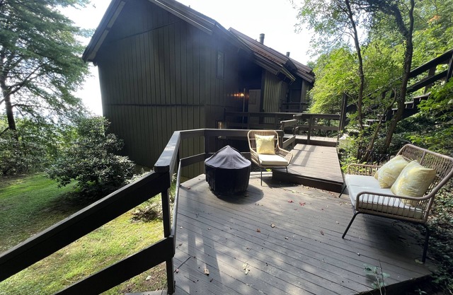 Long range views off Blue Ridge Pkwy w/updated kitchen & laundry Pet-Friendly!