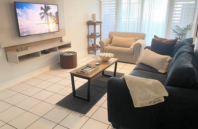 Cozy Condo pasos de la playa perfecta Escapada romántica