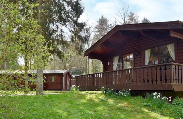 Lujosa cabaña de madera Log Lodge Holiday en Louth, Lincolnshire (2B para 6 personas)