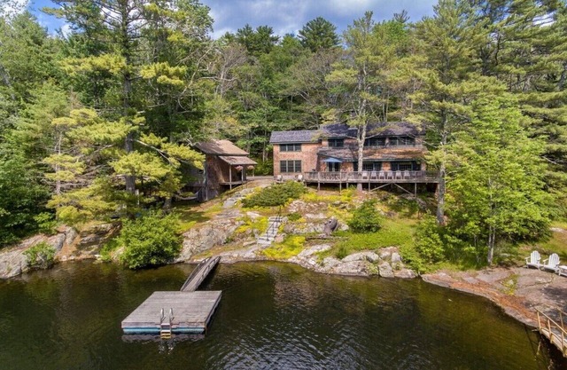 Lujosa casa del lago Maine en Megunticook Lake en Camden, ¡el mejor alquiler en el lago!