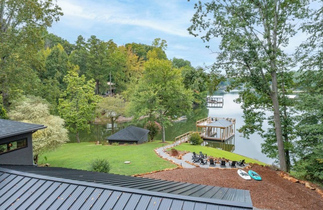 Luxury Lake Norman Retreat - Modern Design, Expansive Spaces & Stunning Views