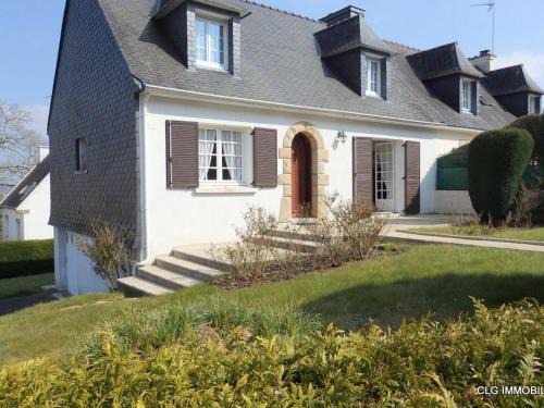 Maison calme avec jardin clos, proche plage Cap Coz, 5 chambres, garage - Fouesnant - FR-1-481-68