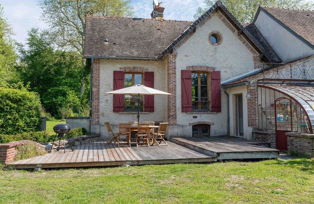 La casa de la corte de pantano de Larchant