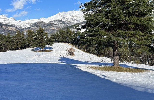 Mercantour retreat in a serene private 12.5 acres of land