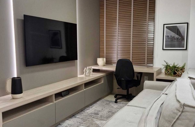 Misano Building, 2 Bedrooms (1st), AC, 2 WC, 2 Parking Spaces, Full Leisure, Zone 08, Maringa