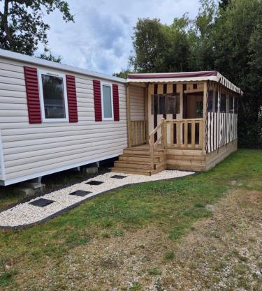 Mobil home 3 chambres tout équipé avec accueil humain