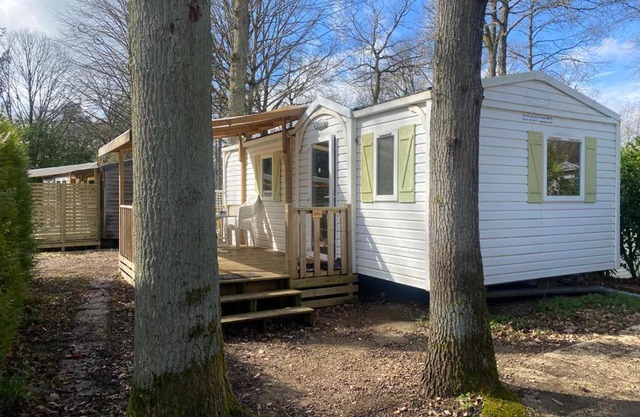 mobil-home au Parc des roches