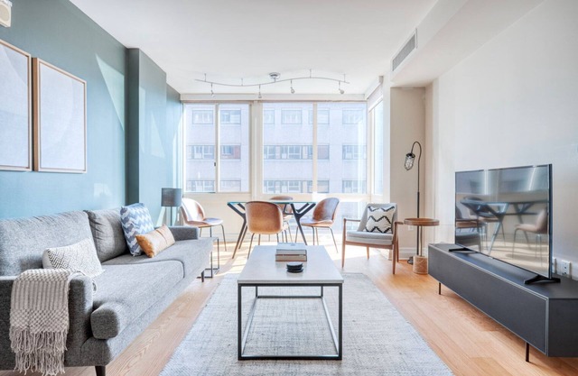 Mod Foggy Bottom 1BR w/ Gym, Pool, nr. Rock Creek Park, by Blueground