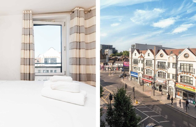 Modern 1-Bedroom Flat in Croydon