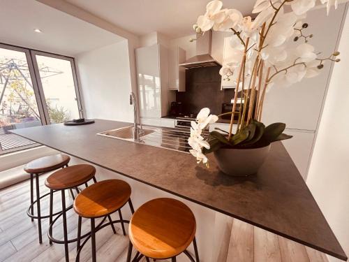 Modern 2-Bed Penthouse on Iconic Abbey Road & Large Terrace