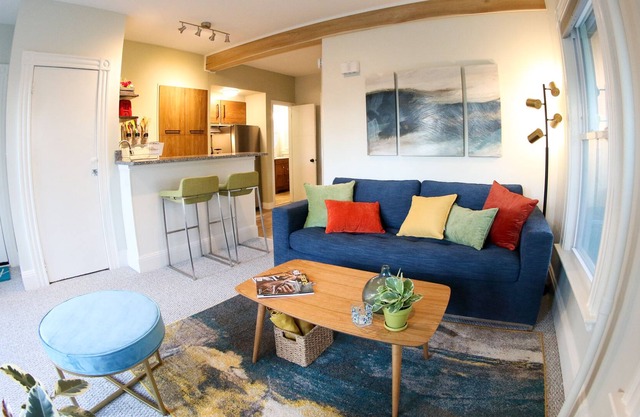 Apartamento moderno a dos cuadras de la playa de Willard en el sur de Portland