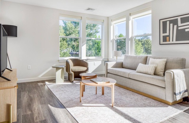 Modern Cambridge 2BR w/ W/D, Private access to Linear Park by Blueground