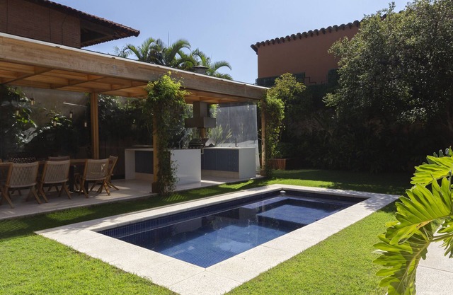 Modern house with wonderful outdoor area