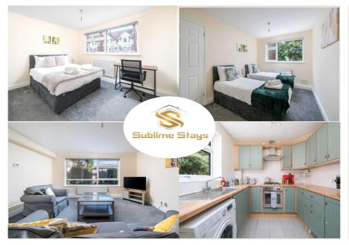 Modern & Stylish 2-Bedroom Near Redhill Station with Free Parking