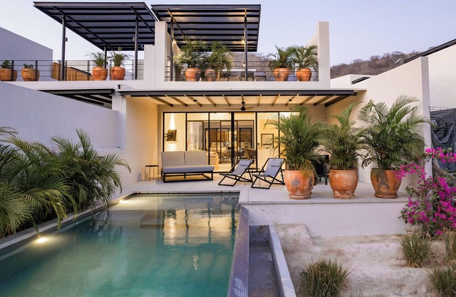 Modern Villa Overlooking Lush National Park