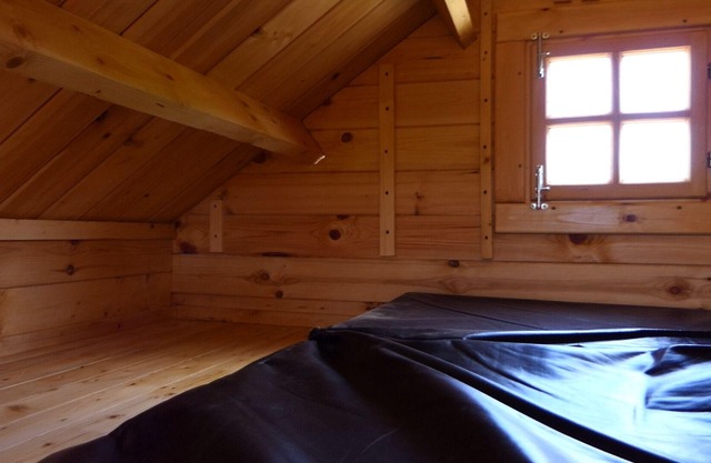 Moose Run, a PRIVATE Pine Cabin in the Woods near Algonquin Park, Ontario.