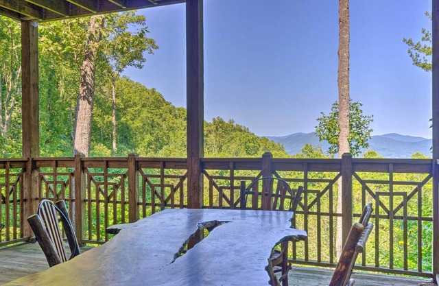 Mountain Air Condo w/ Deck & Views, Pets Welcome!