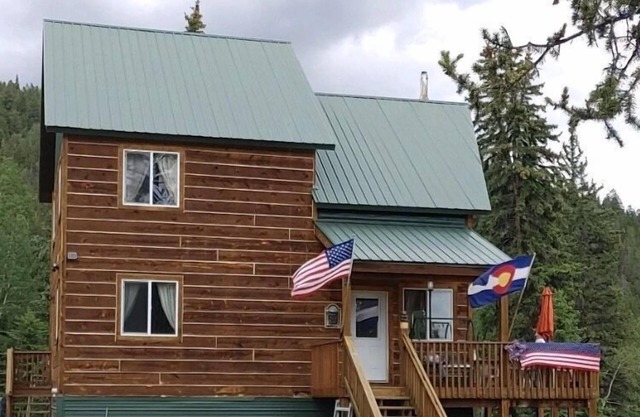 Casa de montaña del condado de Gunnison cerca de Pitkin Colorado