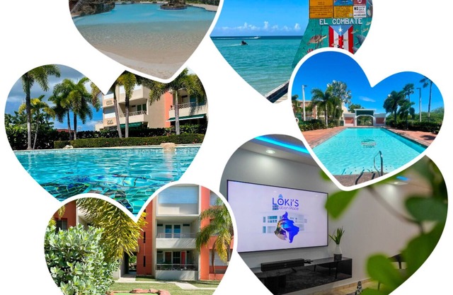 Near beach condo, Boqueron, with 3 pools and recreative areas