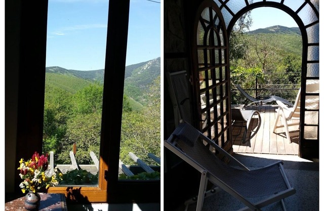 Impresionante vista de Ceret cerca de 1.5Ha terreno privado GR10 Mar y Montaña