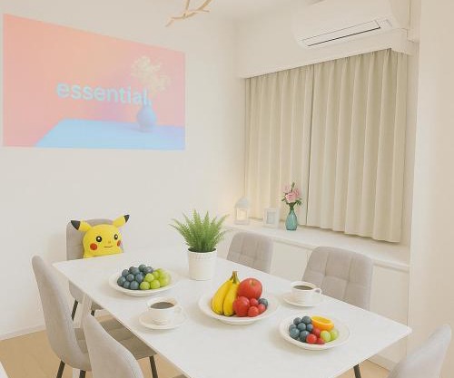 New! 편의점20초#신주쿠5분#시부야10분#가부키초#Max10명#침실3개#넓은아파트#cozy#고급매트리스