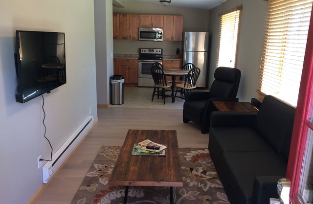 Nuevo apartamento en el centro. Camine por todas partes, descanse cómodamente