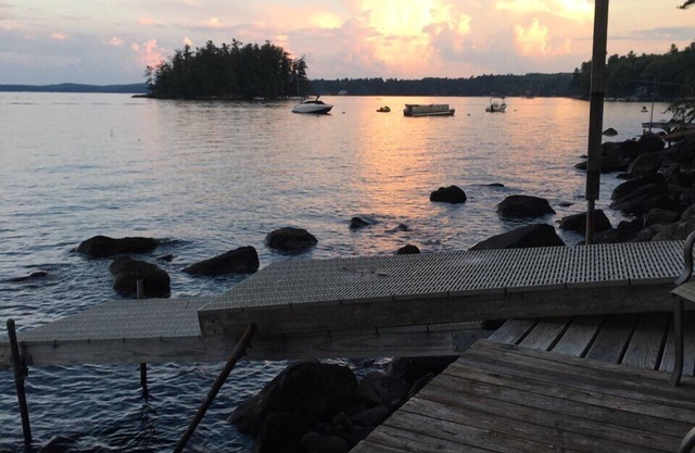 New for 2024! Serene cottage with expansive view over Sebago Lake!
