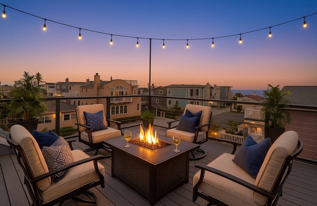New! Rooftop Ocean View Deck! Dogs Welcome