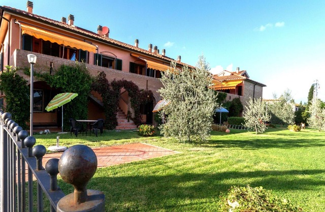 Apartamento con A/C, piscina, WIFI, TV, veranda, vista panorámica, cerca de San Gimignano