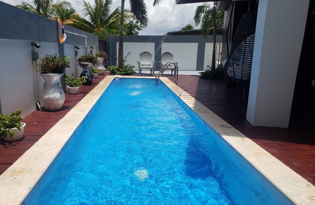 oasis swimming pool house
