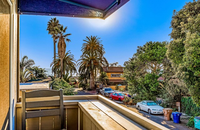 Ocean-View Hideaway w/ Hidden Patio& Grill, Just| Steps to Beach!