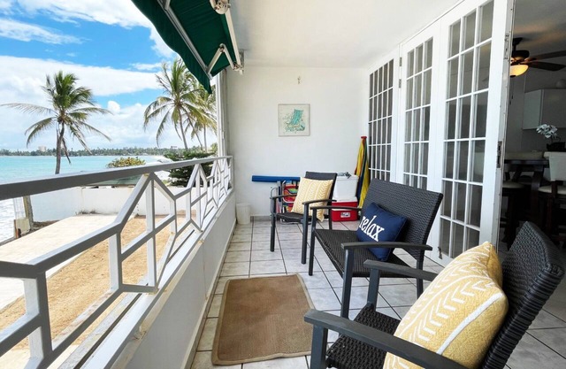 Oceanfront Condo in Luquillo