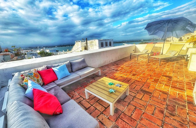 Antigua penthouse de San Juan con increíble terraza