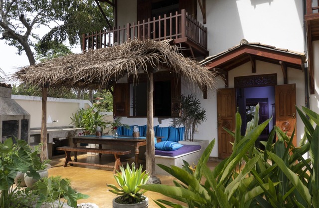 OLU VILLA ubicado en un exuberante y Serene Garden.